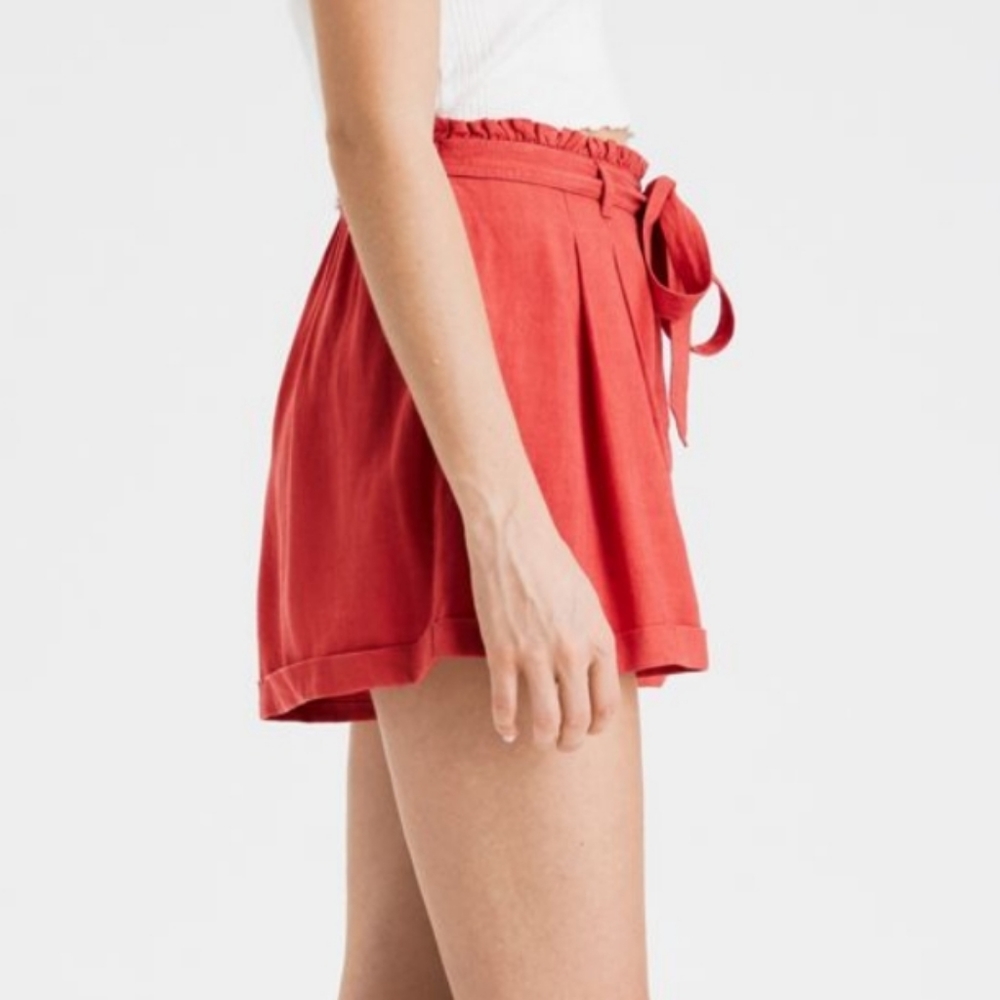 AEO Paperbag Soft Shorts - Picture 3 of 5